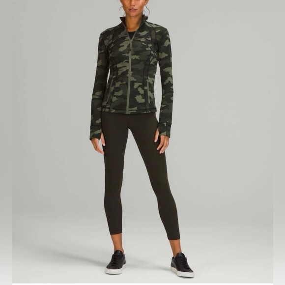 2021 Lululemon Define Jacket Luan Heritage 365 Camo Medium Olive Multi Size 6 - Picture 3 of 9
